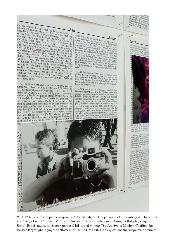 Mousse_Adam Broomberg & Oliver Chanarin “Divine Violence” and “WAR” at MOSTYN, Llandudno - MOUSSE CONTEMPORARY ART MAGAZINE_Page_01